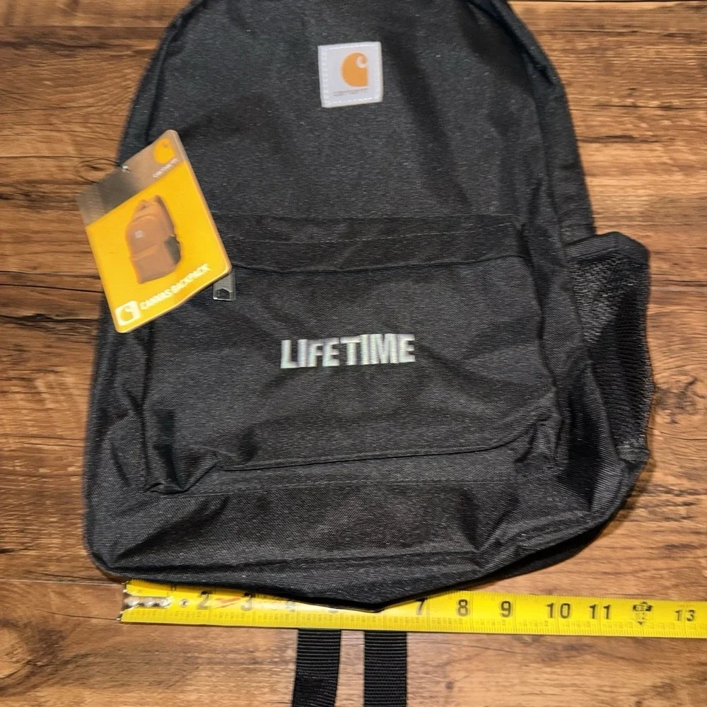 Carhartt Black Canvas Backpack Unisex NEW